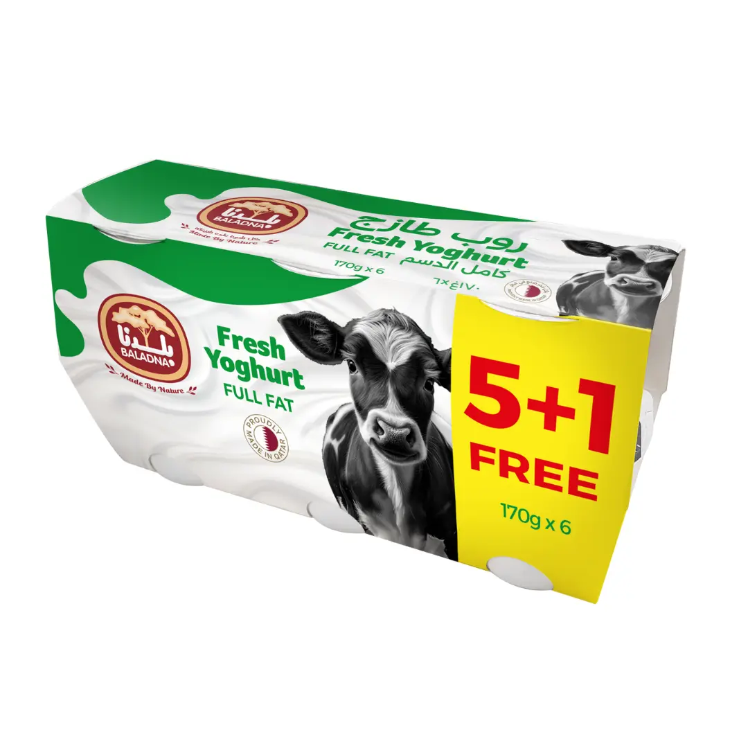 Baladna Yoghurt Full Fat 6 pcs 170 gm - view 1
