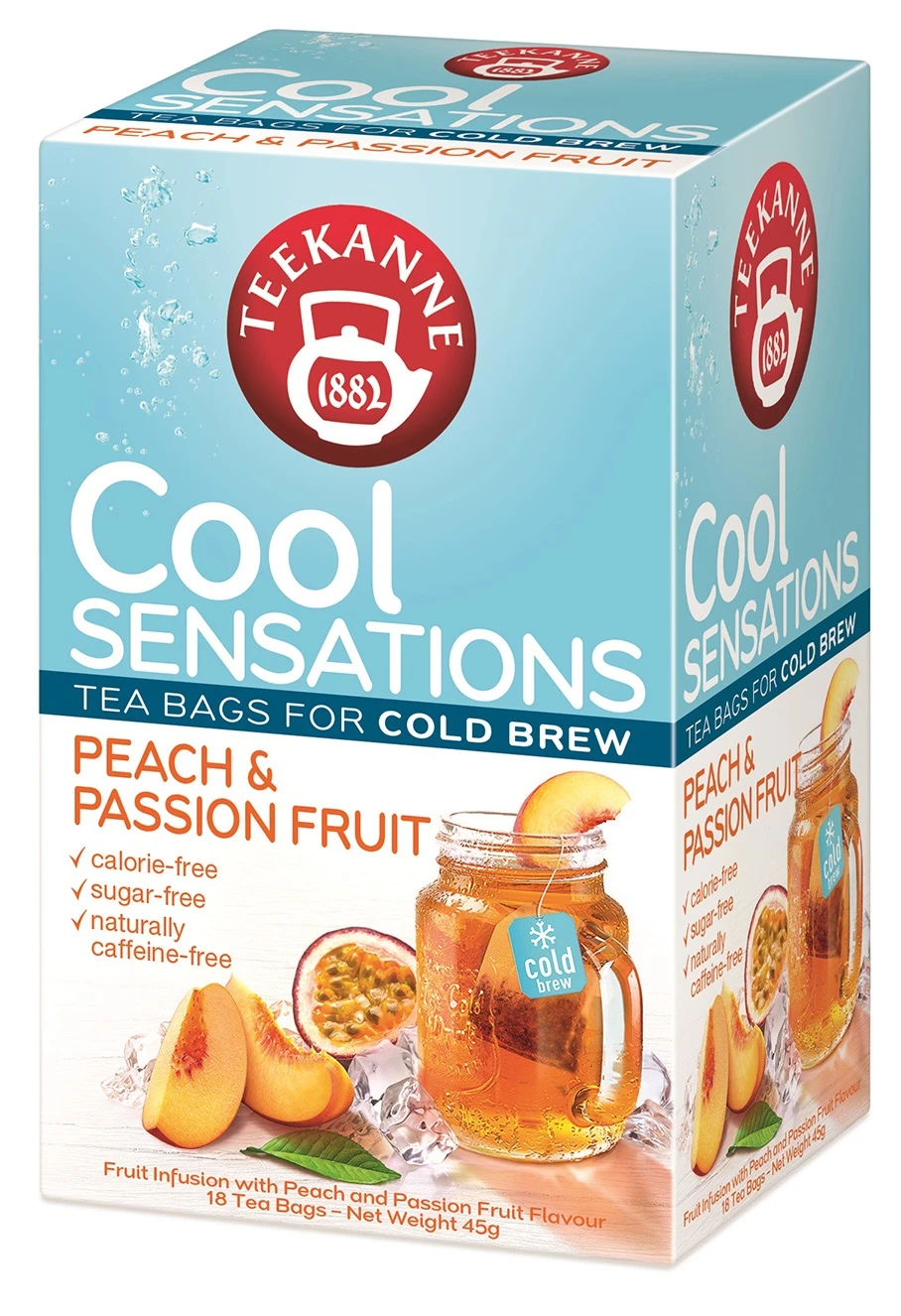 Teekanne Iced Tea Cold Feel Peach 2.5 gm 18 bags