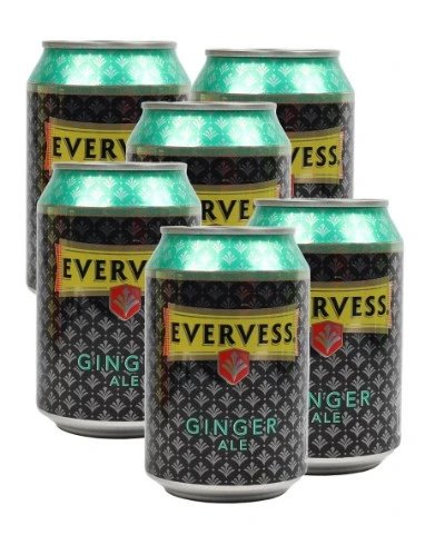 Evervess Ginger Ale 300MlX6