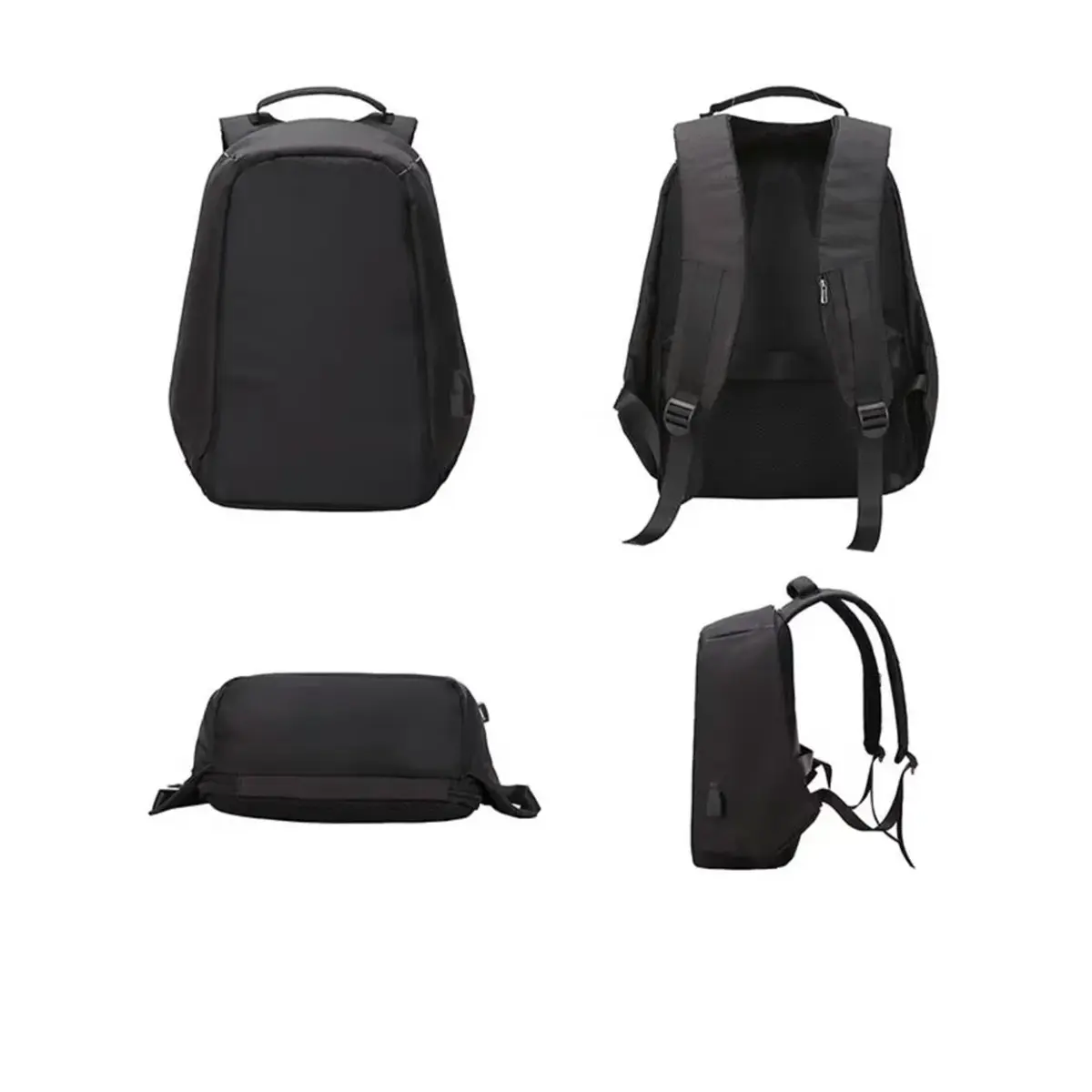 Laptop Bag With USB Connection Black Color - view 3