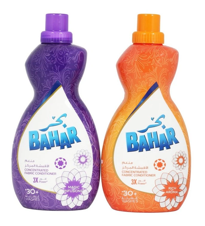 Bahar Concentrated Fabric Softener Magic Infusions 750Ml + Rich Aroma 750Ml