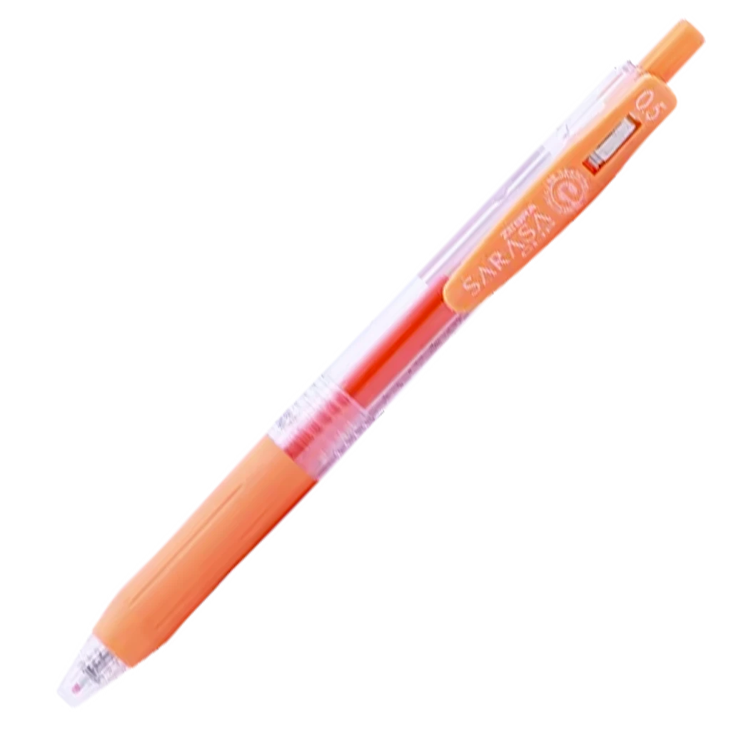 Zebra Pen 0.5 mm Orange color