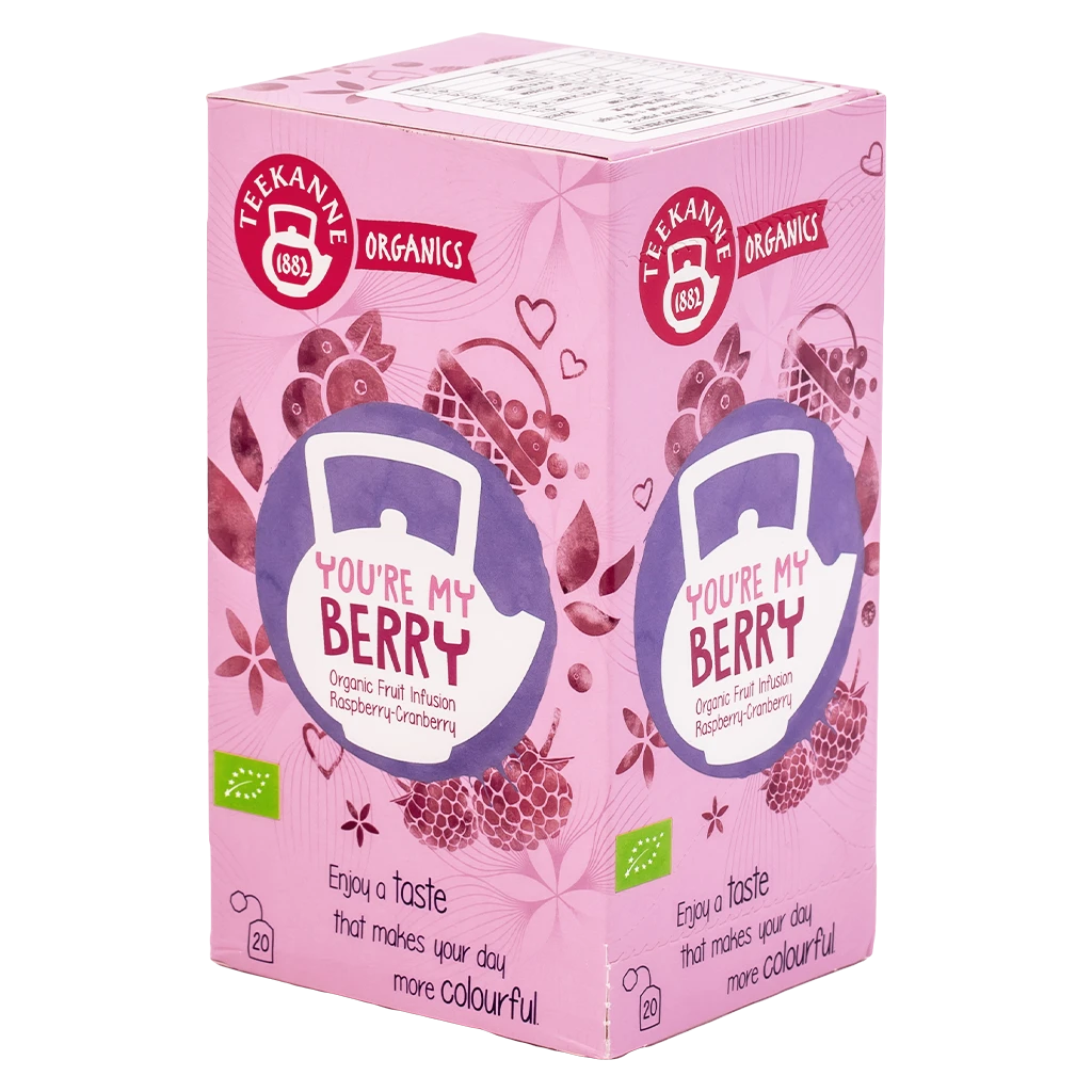 تيكاني يو ار ماي بيري بنكهة التوت شاي عضوي  20 كيس
