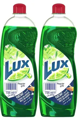 Lux Dishwashing Liquid Regular 725MlX2