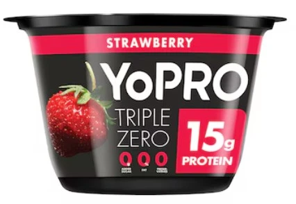 YoPRO Triple Zero Yoghurt Strawberry 150 Gm