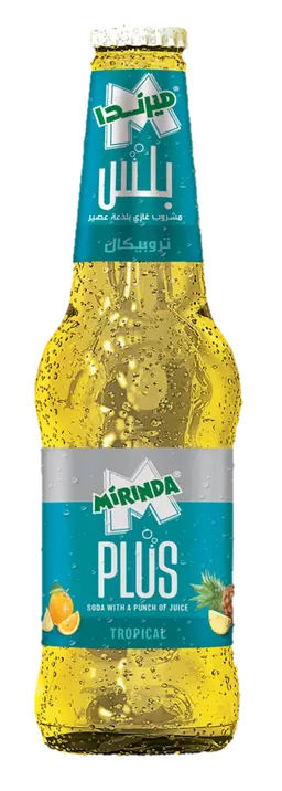 Mirinda Plus Carbonated Drink Tropical Falvour 300 ml