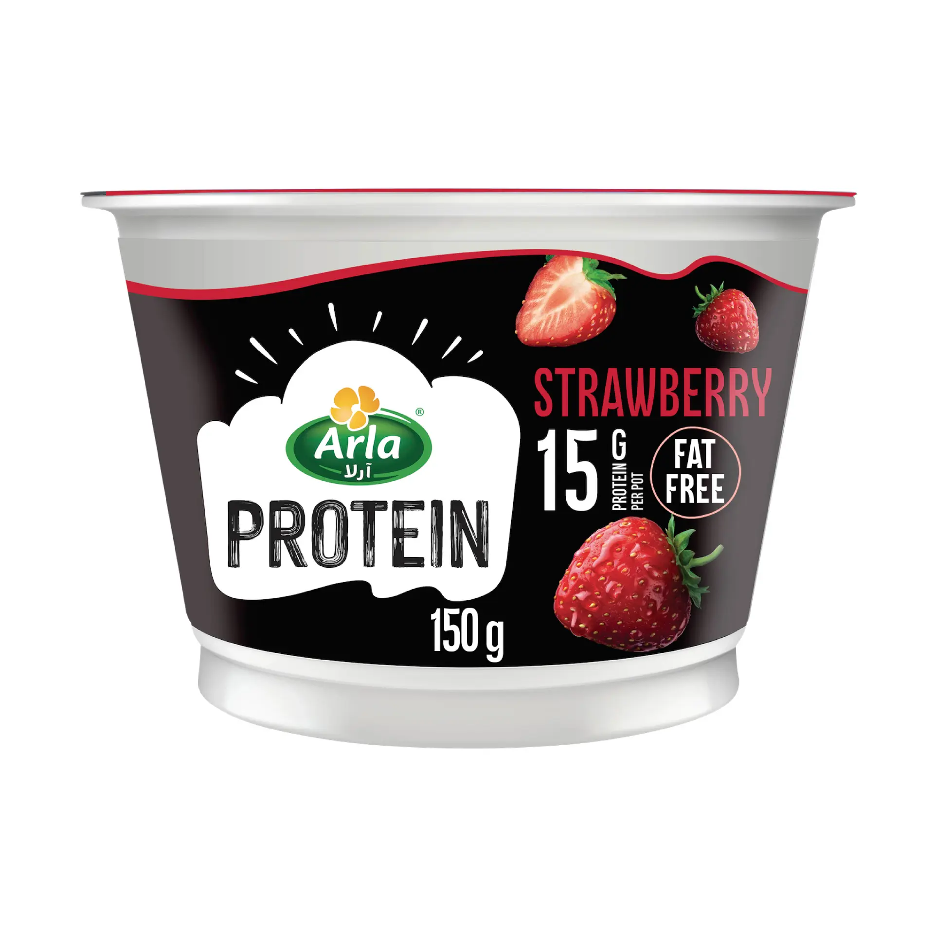 Arla Protein Yogurt with Strawberry Flavor 150 gm - view 1