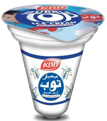 Kdd Bubble Top Ice Cream 100 Ml
