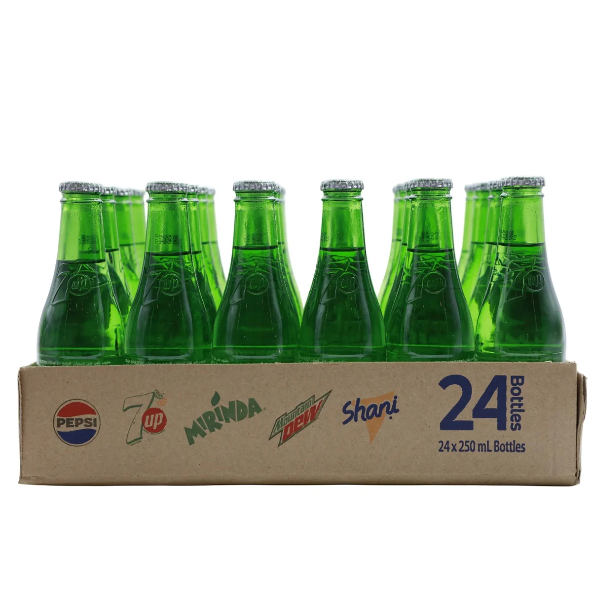 7Up Zero Bottle 24 pcs 250 ml 