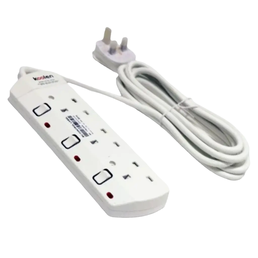 Koolen Electrical Extension with 3 Sockets 5 m - view 1