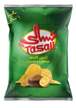 تسالي بطاطس كمون وليمون 90 جم