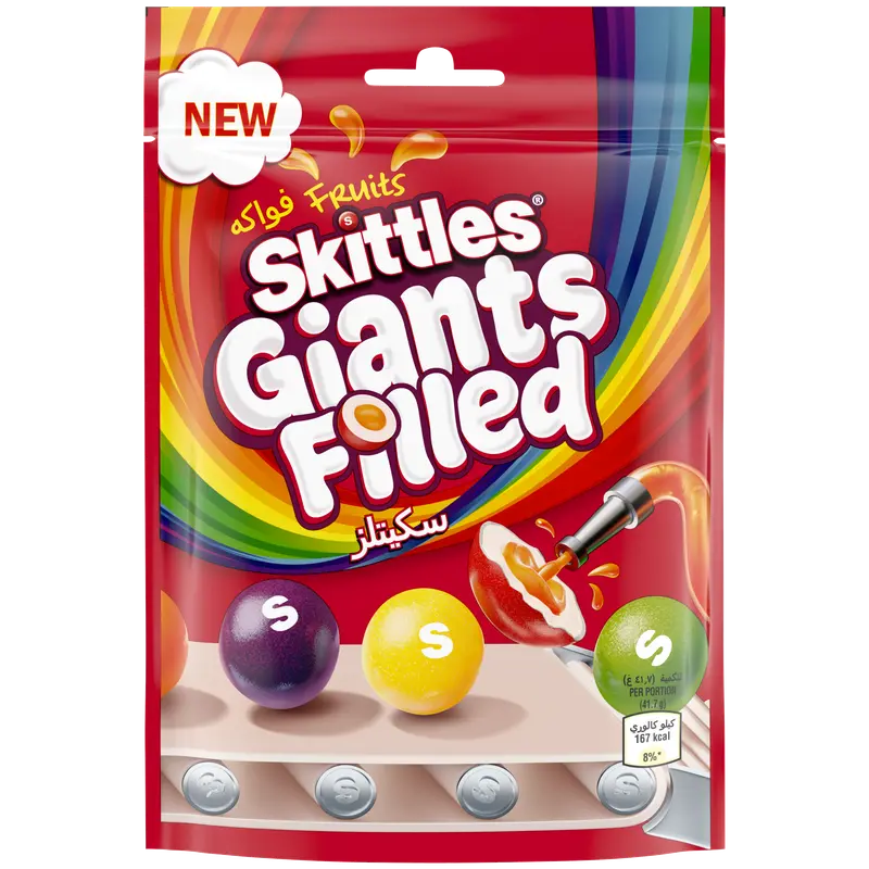 Skittles Giants Fruites 125 gm - view 1