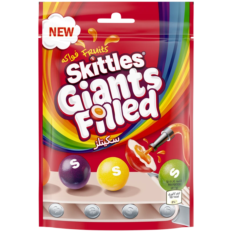 Skittles Giants Fruites 125 gm