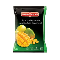 Sunbulah Mango Pulp Alphonso Frozen 1 kg