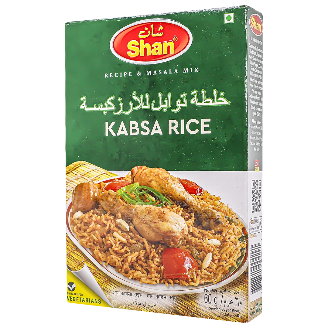 Shan Arabic Seasoning Mix Kabsa Rice 60 gm