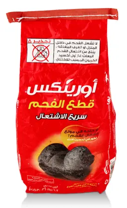 أورينكس فحم قطع سريع الاشتعال 3.03 كجم