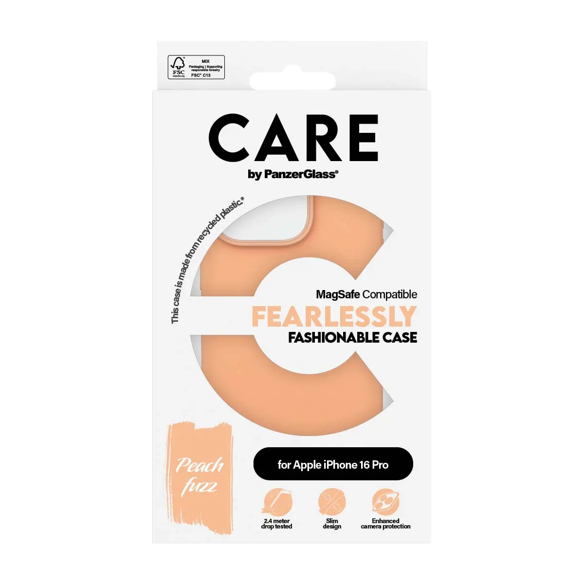 Panzerglass Fashionable Case Peachy With  Magsafe Iphone 16 Pro - view 4