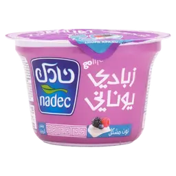 نادك زبادي يوناني بالتوت مشكل 160 جم