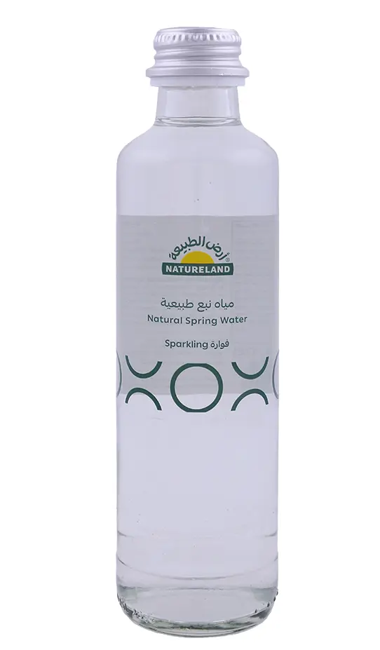 Natureland Natural Spring Water Sparkling Glass 250 Ml - view 1