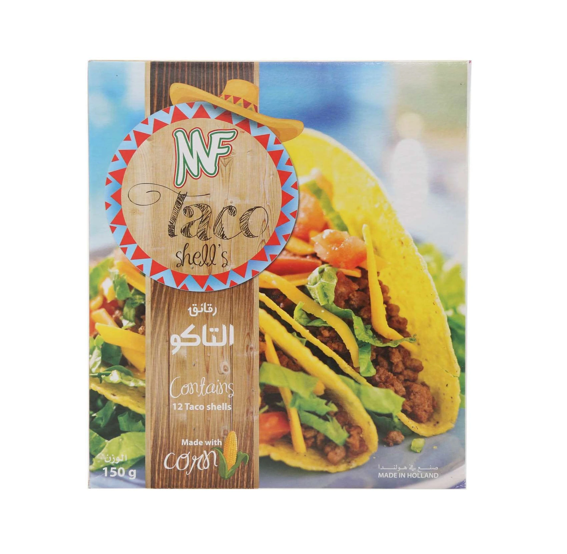 Mf Taco Shells 12 pcs 150 gm