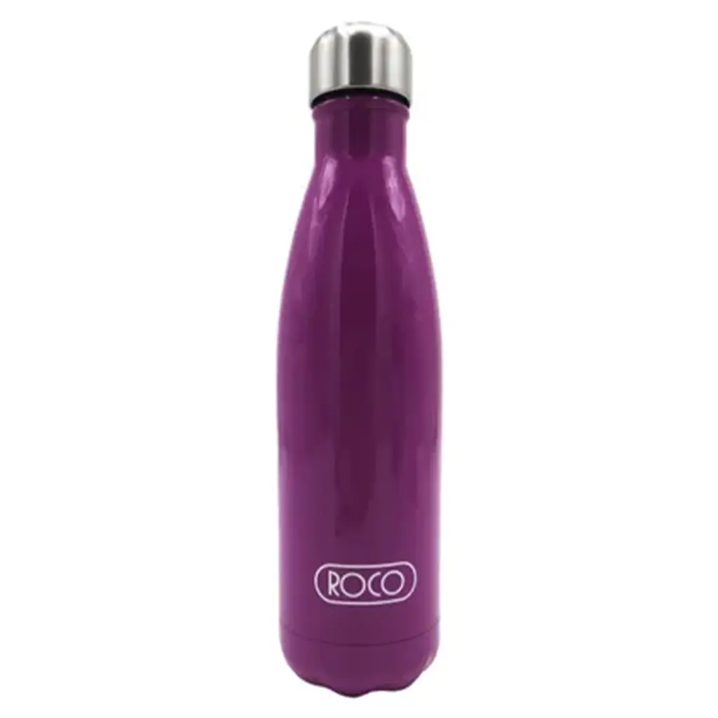 Roco Water Bottle Stainless steel  Solid Burgundy - view 1