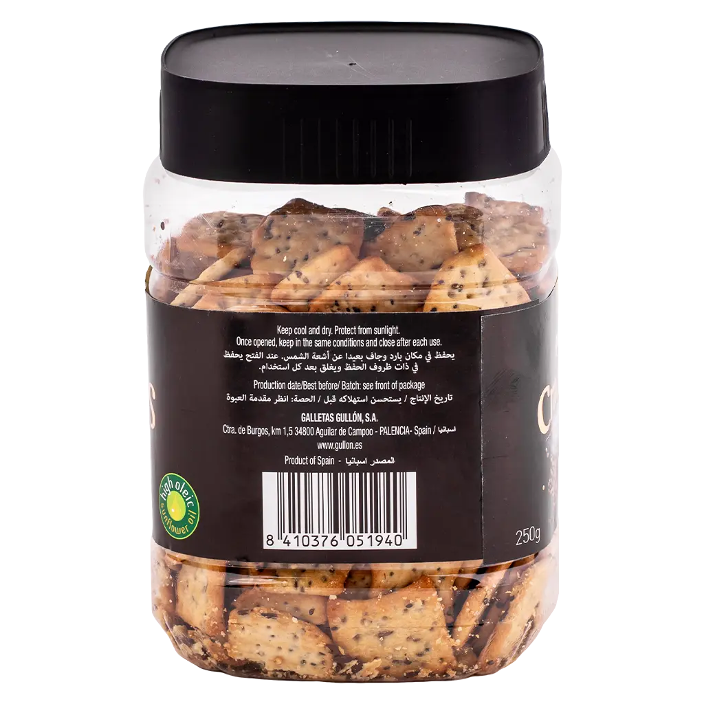 Gullon Quinoa And Chia Crackers 250G - view 2