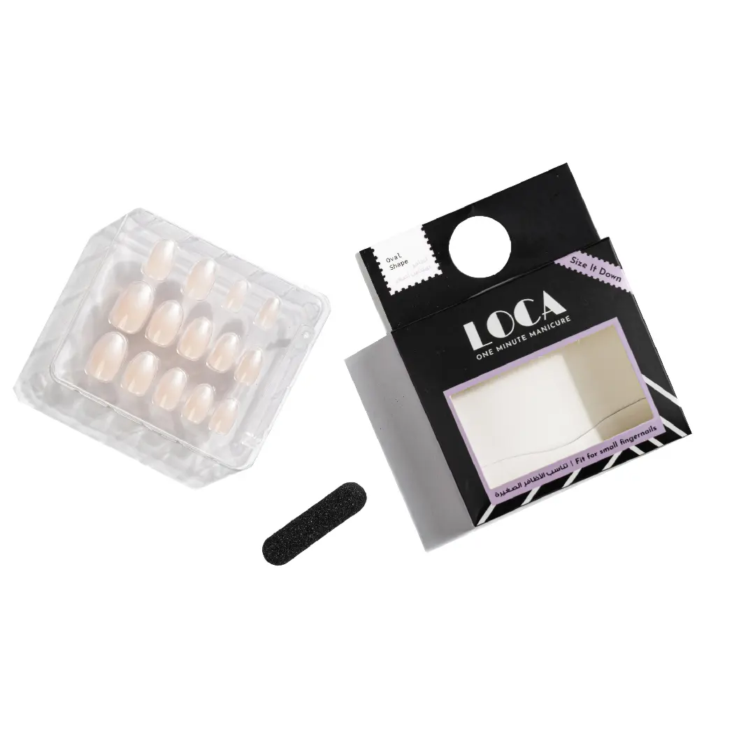 Loca Small Nails Oval Shape Ombre N5 - view 2
