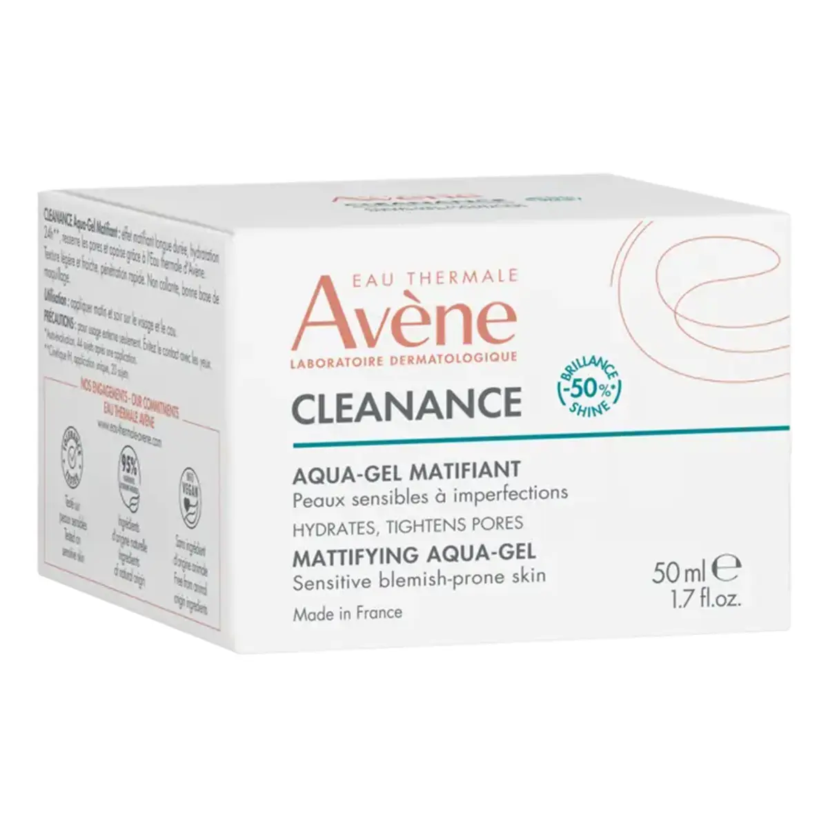 Avene Cleanance Mattifying Aqua-Gel 50 ml - view 4