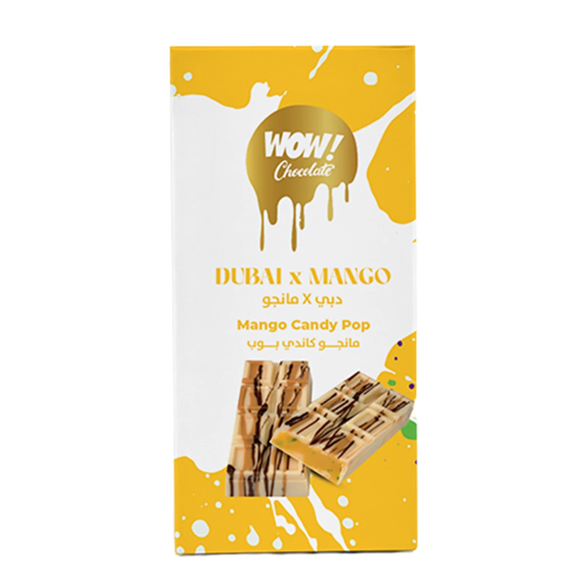Wow! Chocolate Bar Mango Poppin Candy 167 gm