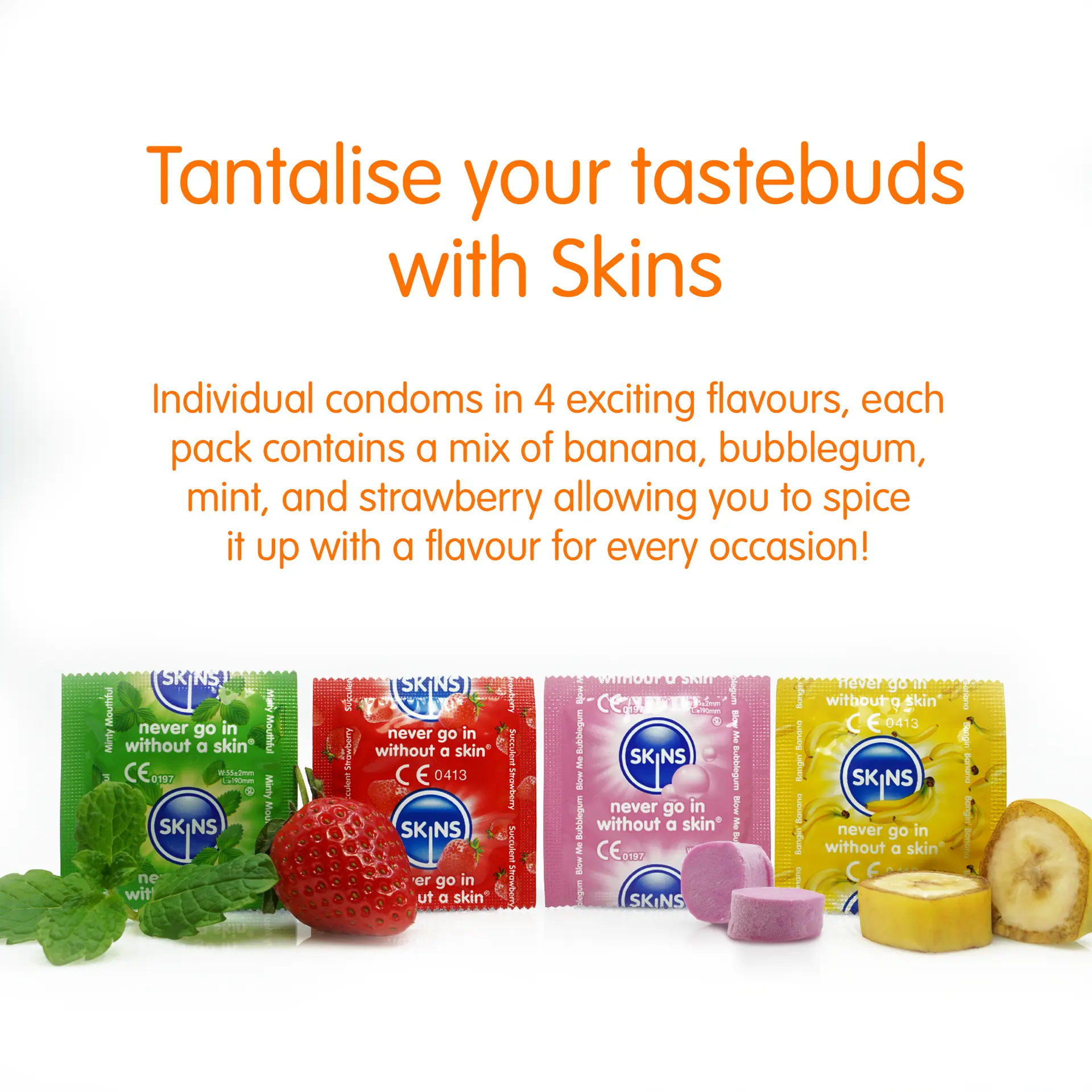 Skins Condom Flavours 8 Pack - view 6
