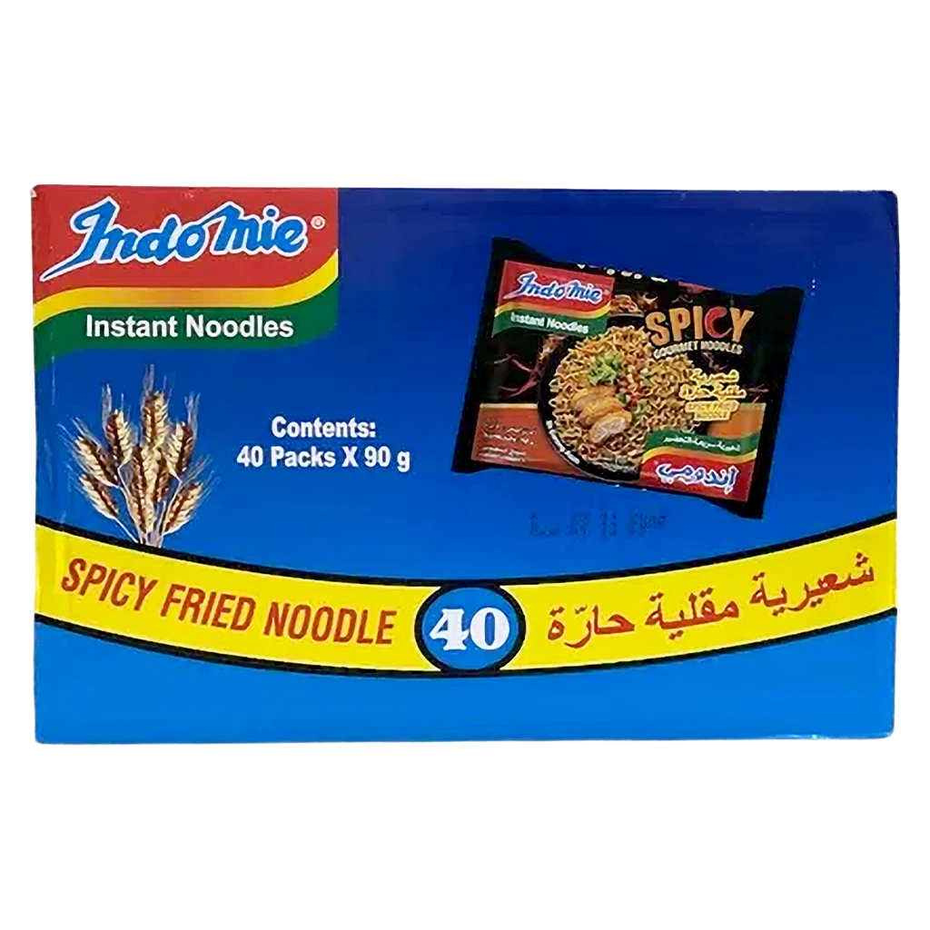 اندومي شعيرية مقلية حارة 40 حبة 83 جم
