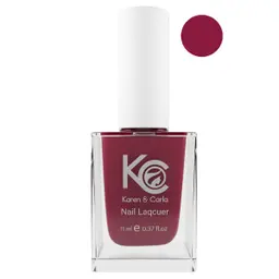 Karen And Carla Nail Lacquer Midnight Red 108