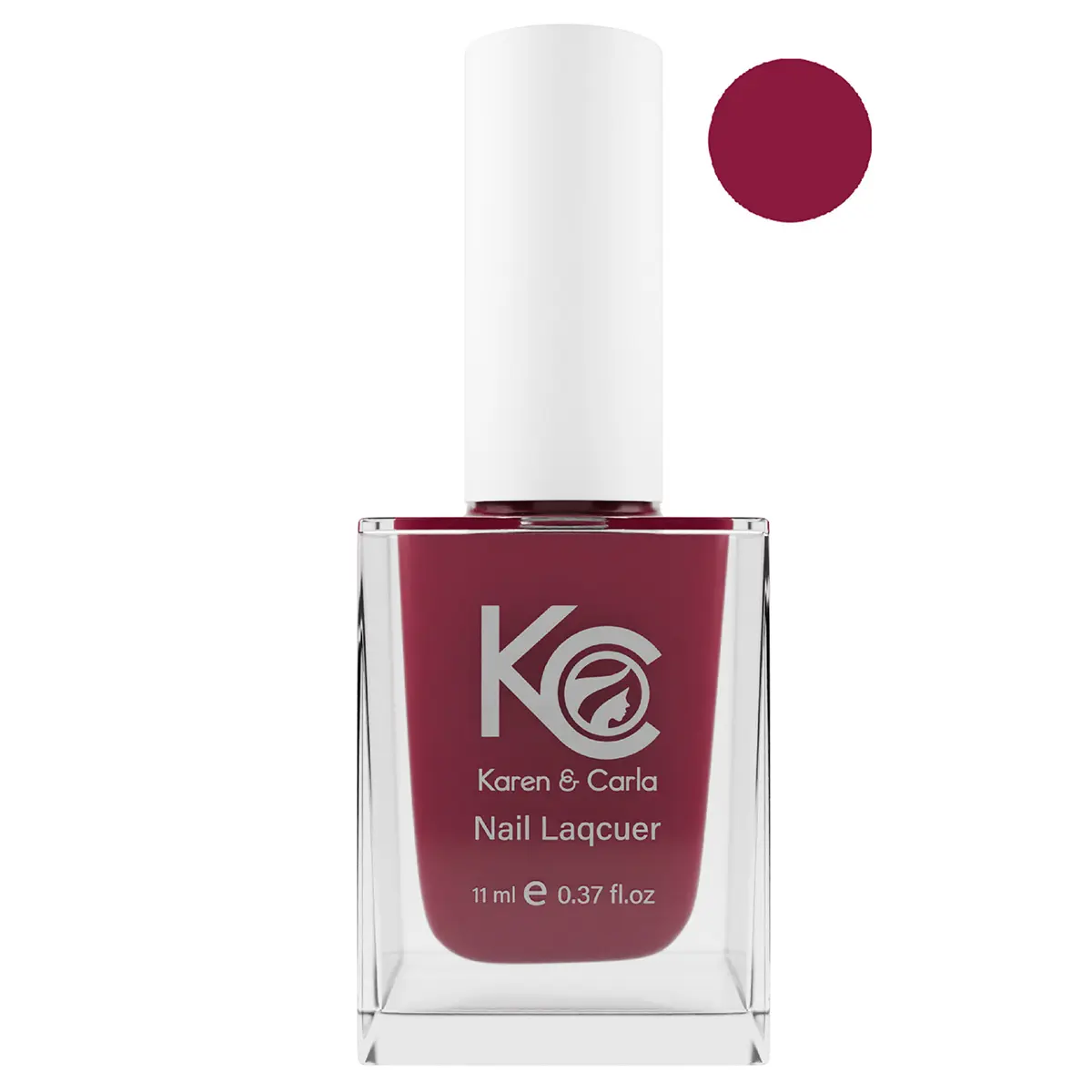 Karen And Carla Nail Lacquer Midnight Red 108 - view 1