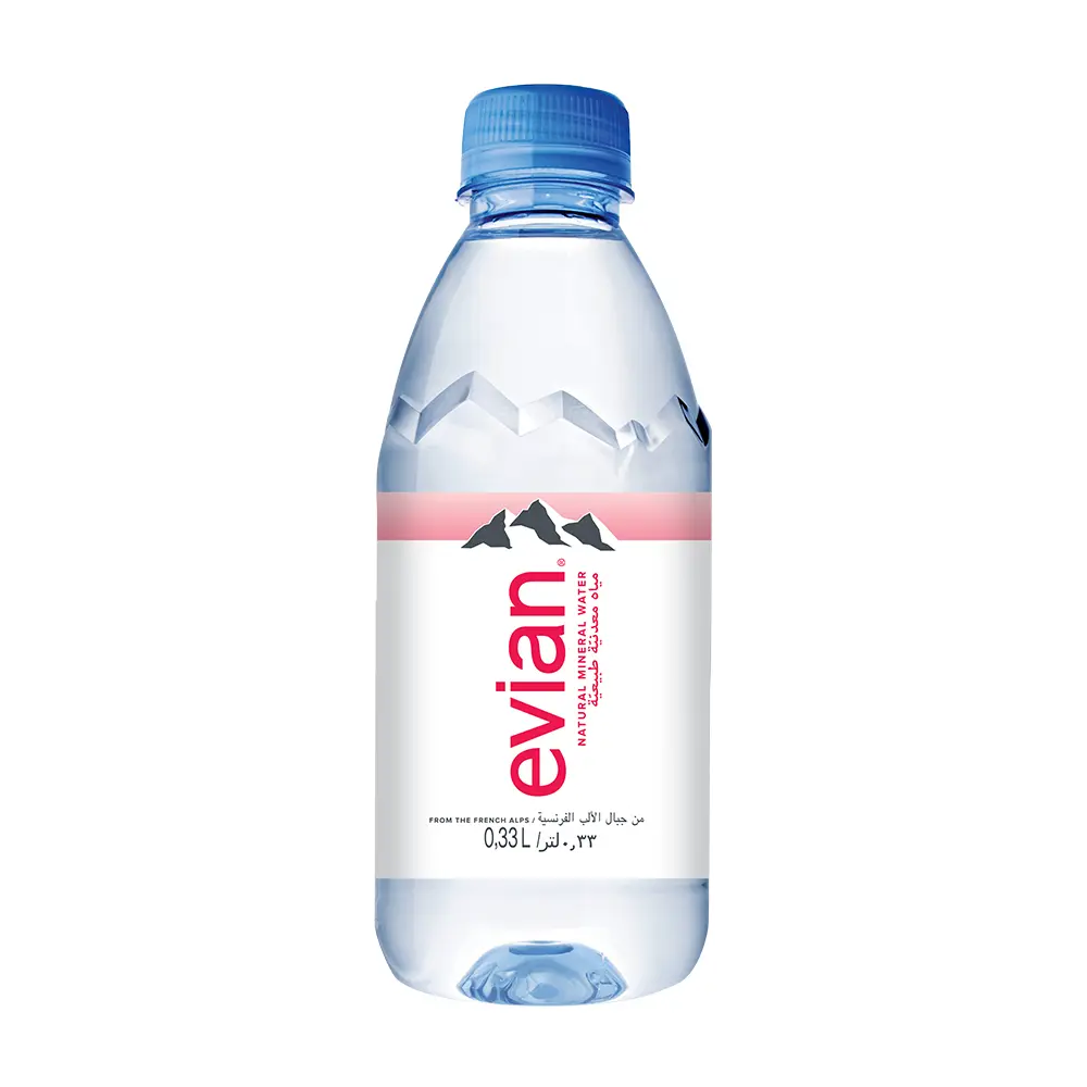 Evian Water Mineral 330 ml - view 1
