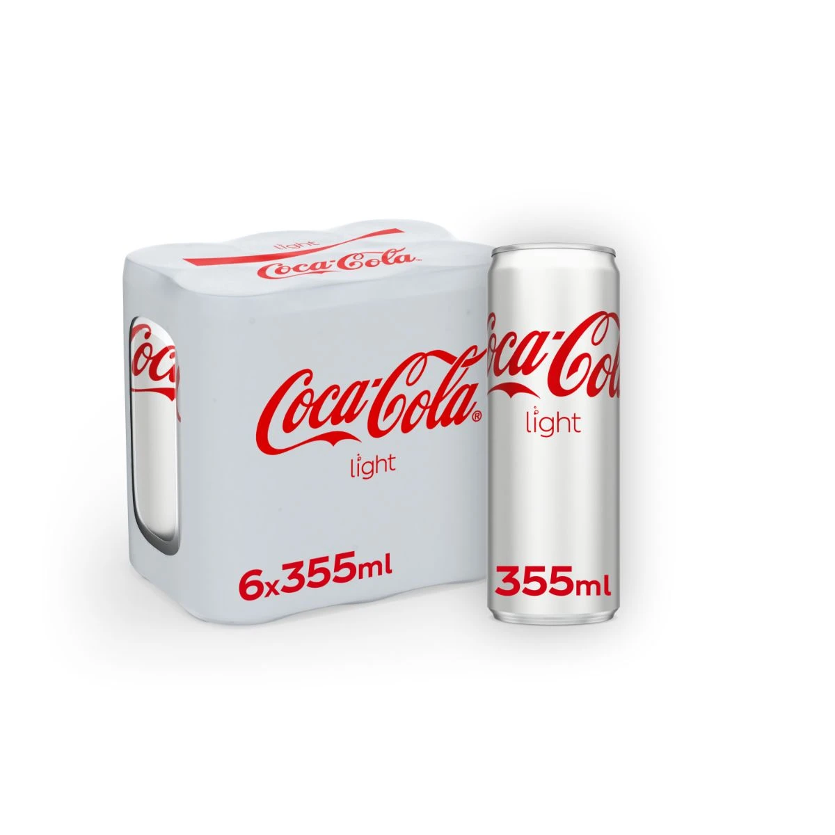 Coca Cola Light Soft Drink  6 x 355ml