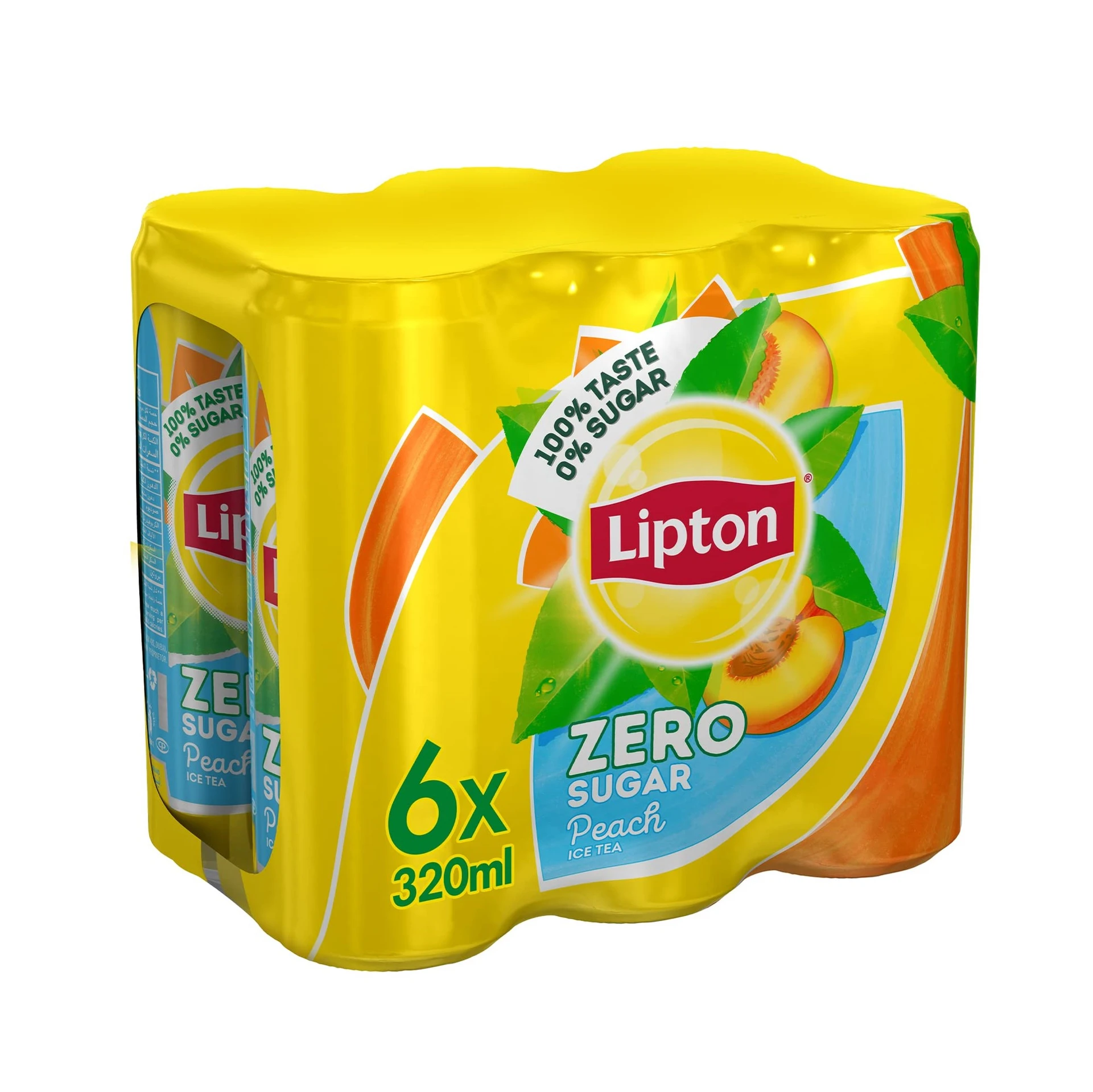 Lipton Zero Sugar Peach 6 pcs 320 ml SP
