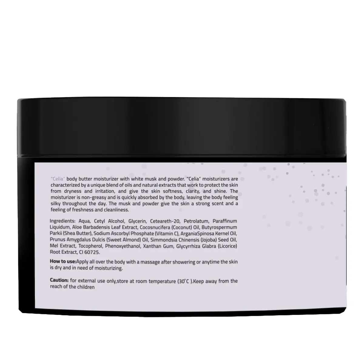 Celia Body Butter White Musk & Powder 300 gm - view 3