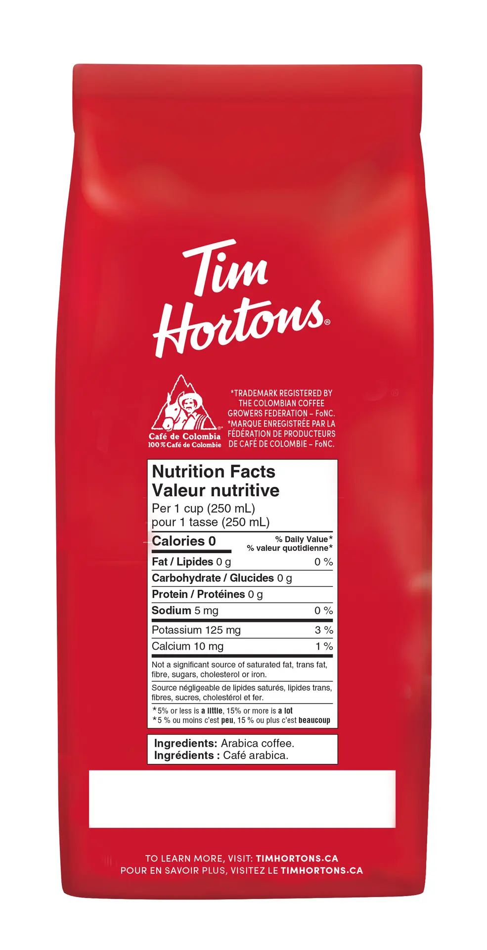 Tim Hortons Roast & Ground Colombian 300 gm - view 2