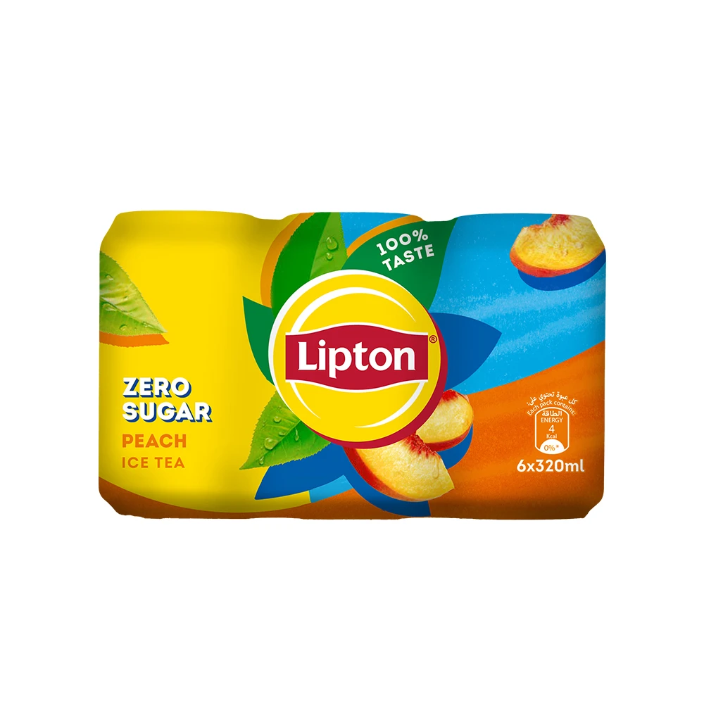 Lipton Ice Tea Peach Zero 6 pcs 320 ml