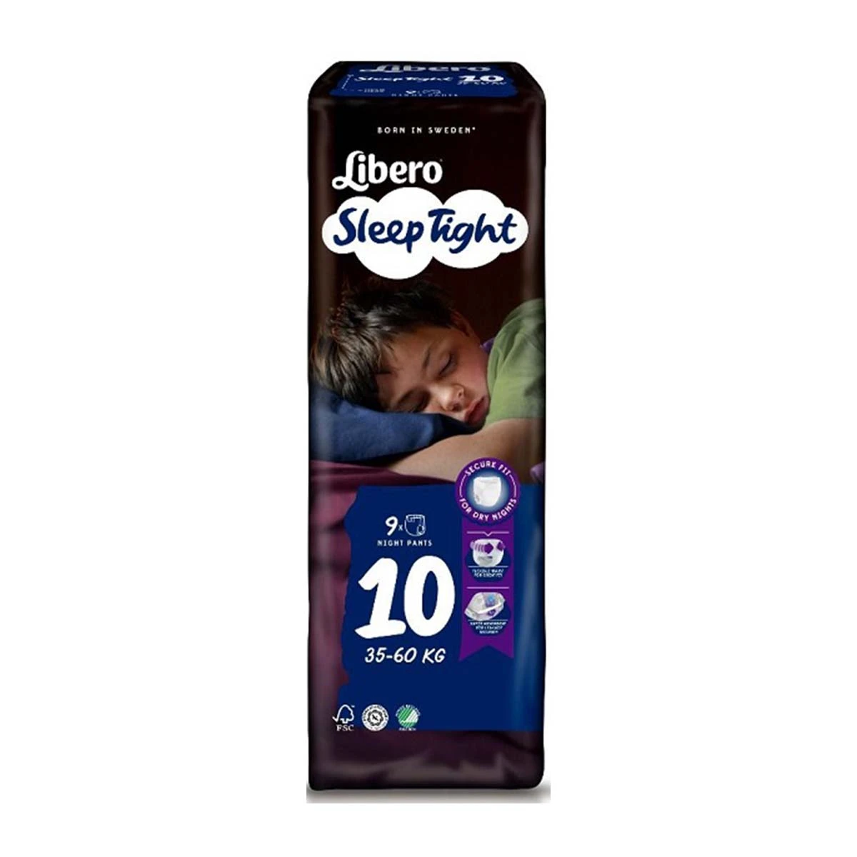 Libero Diapers Sleep Tight 10 9 Pcs 