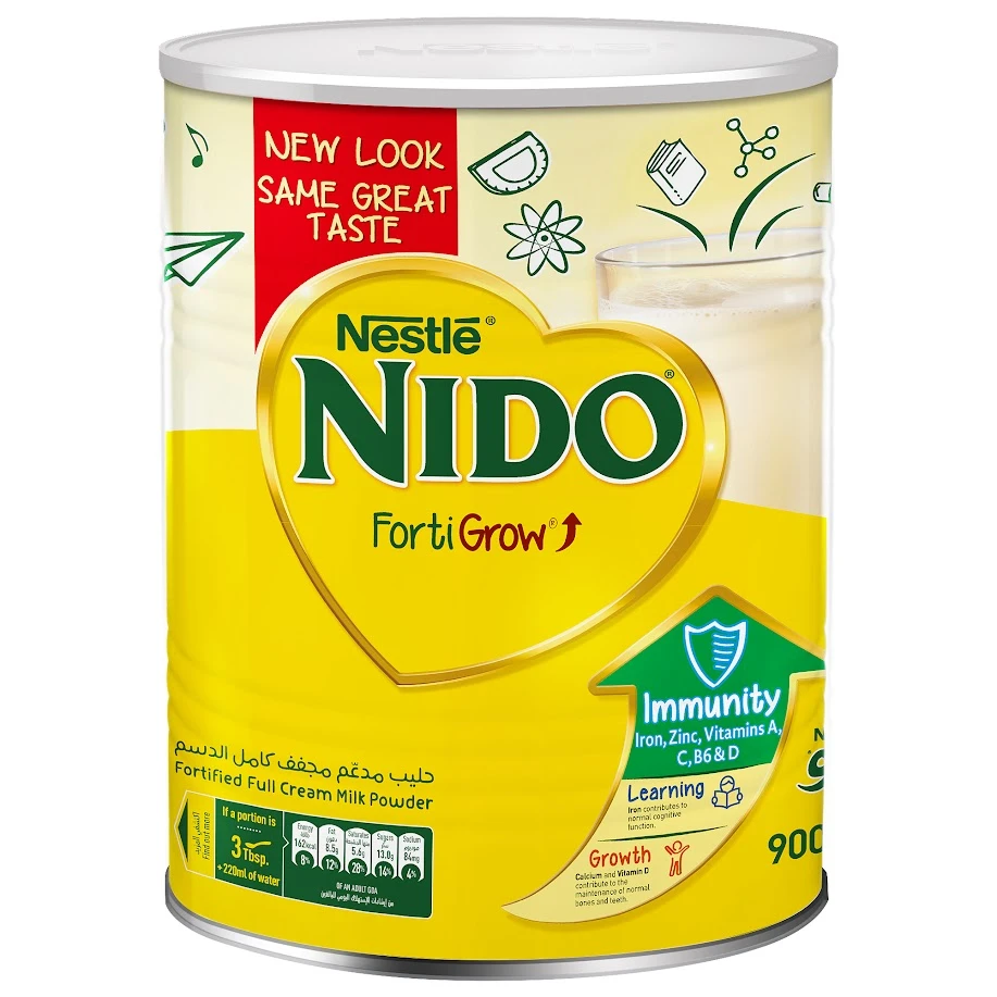 Nido Fortified Dried Milk Powder 900 gm