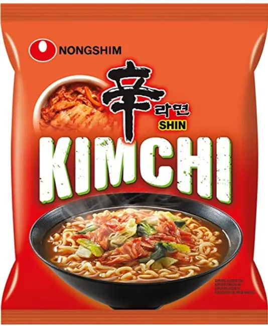 Nongshim Noodles Ramen Shin Ramyun Kimchi Piece 120 gm - view 5