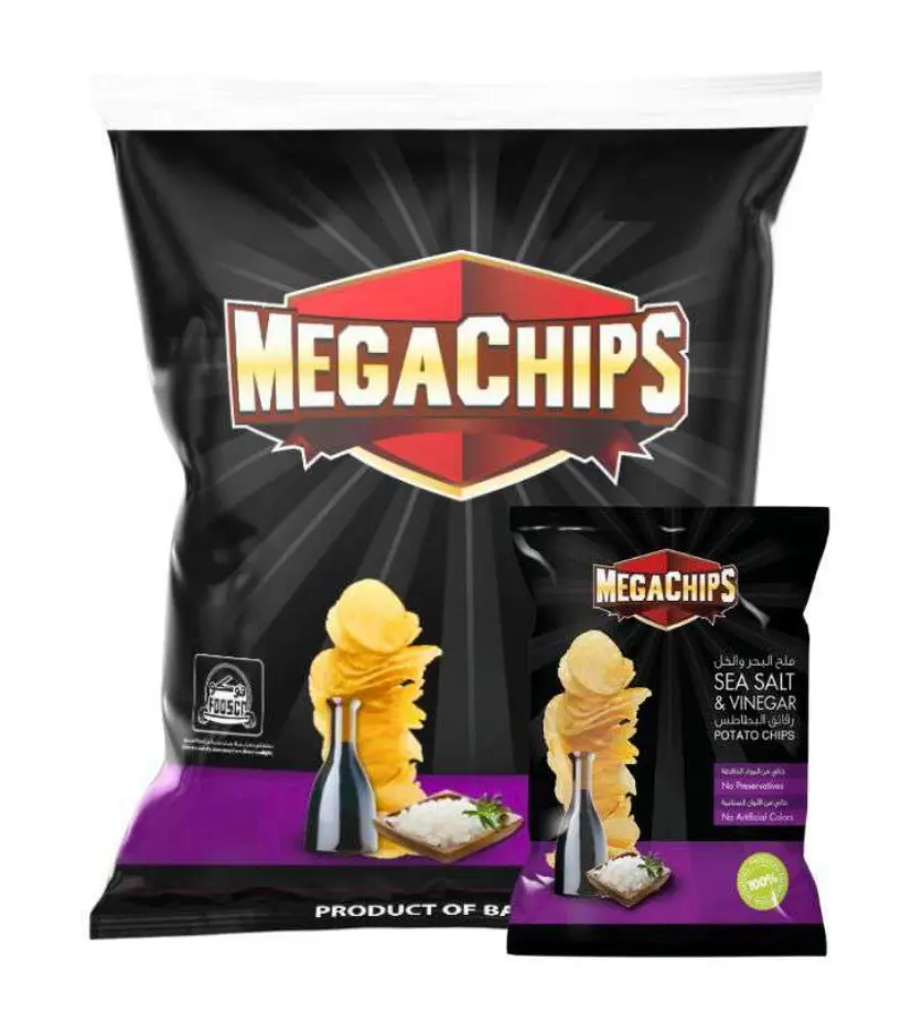 Mega Chips Sea Salt & Vinegar 13GmX22 - view 1