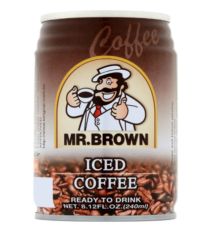 Mr. Brown Natural Iced Coffee 240 Ml