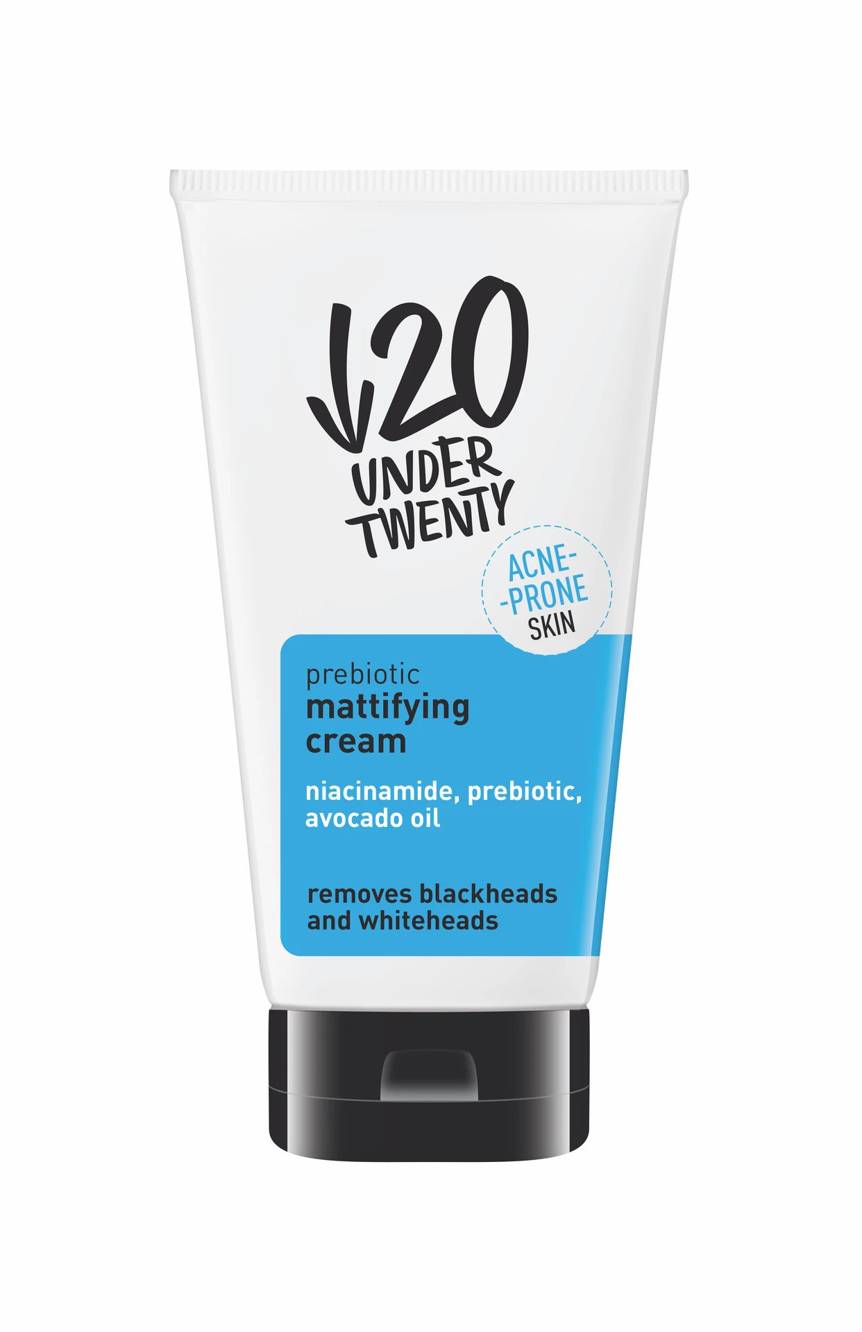 Under Twenty Daily Matte Effect Face Cream Anti-Acne with Prebiotics 50ml  