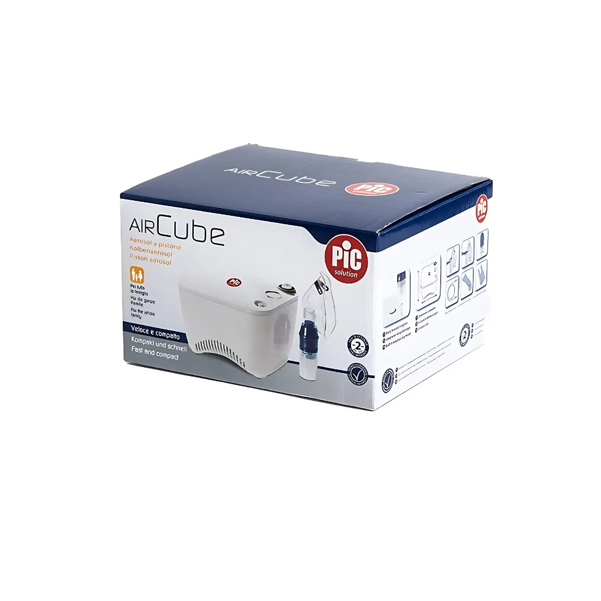 Pic Air Cube Nebulizer Bs Plug 220-50/60 Hz - view 2