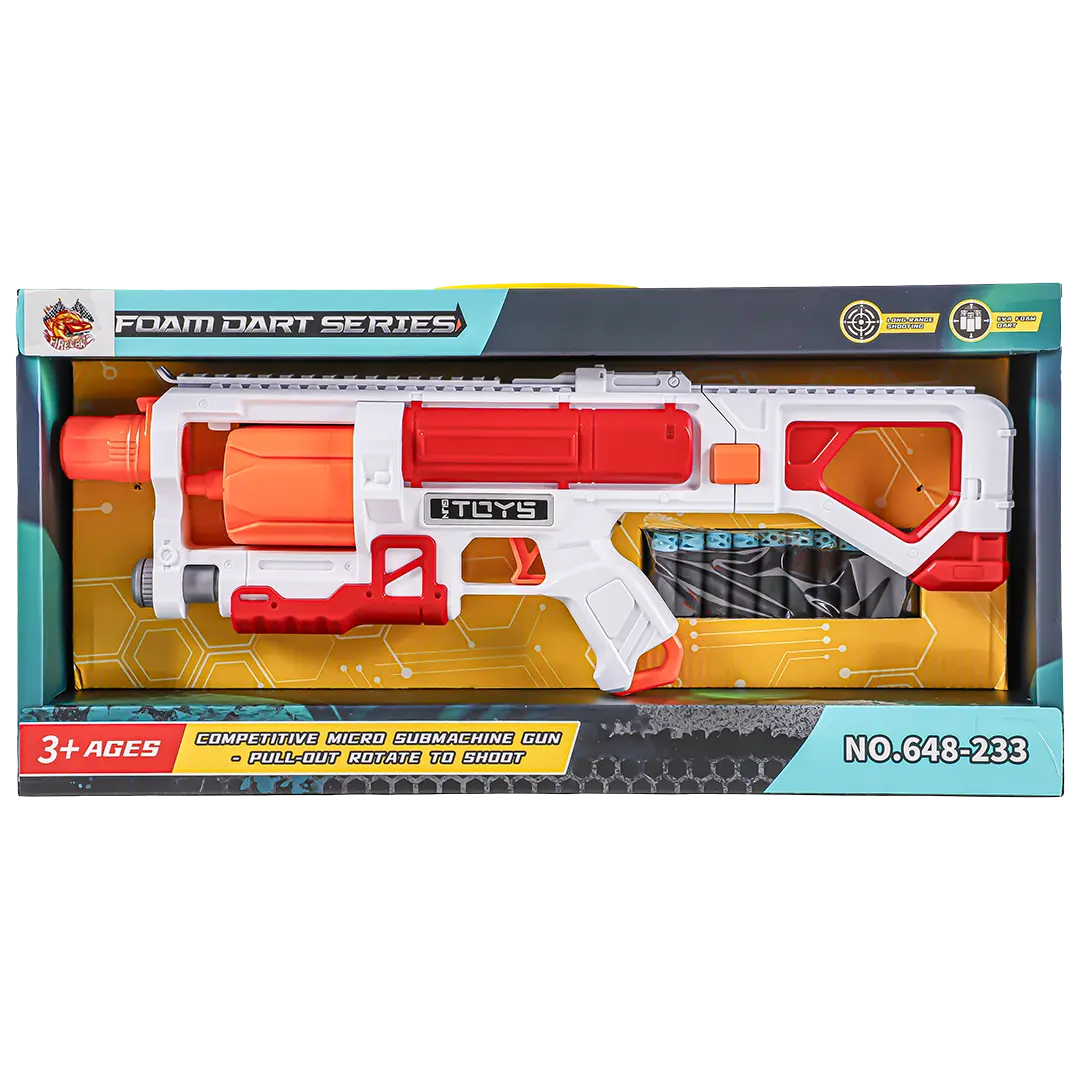 Gun Foam Dart Machine Gun 20 Shots - view 2