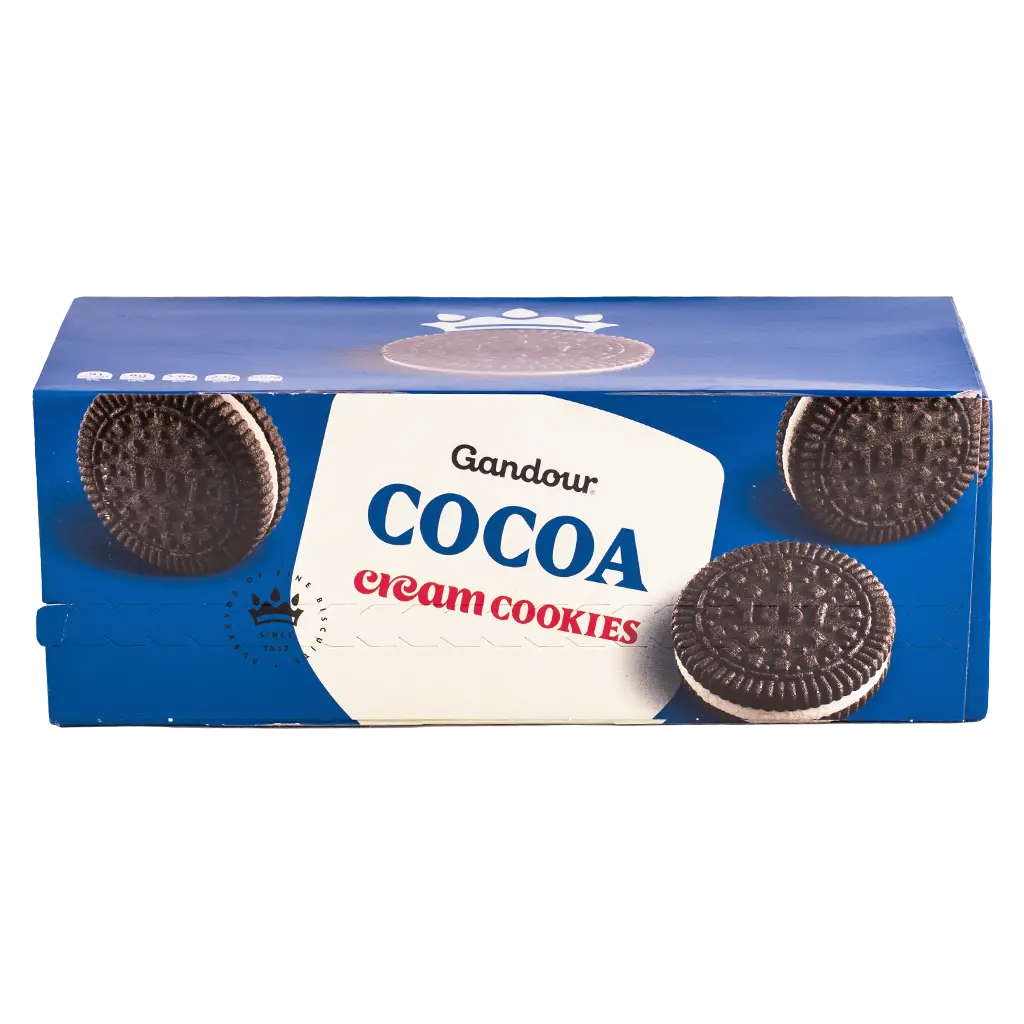 Gandour Biscuit Cocoa with Cream  12 pcs 38 gm - view 3