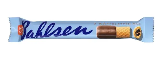 Bahlsen Waffletten Wafers Crunchy Roll Milk 21 gm - view 1