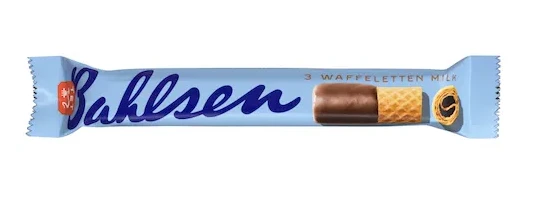Bahlsen Waffletten Wafers Crunchy Roll Milk 21 gm